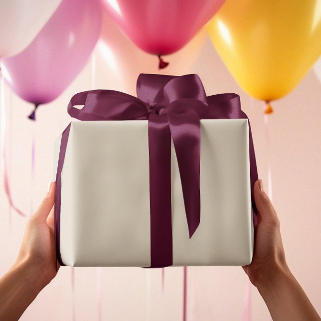 Tidsfri - Benvit radbrytning Papper Presentpapper (Skapare uppladdad)