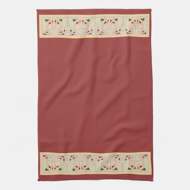 Tidsfri förmånstagare, grafik Desgin Kökshandduk (Vertikal)