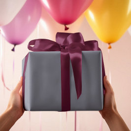 Tidsfri - Grått--inslagning av Coola Papper Presentpapper