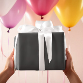 Tidsfri - Grått--inslagning av Elegant Papper Presentpapper