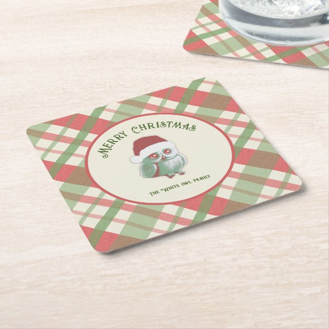 Tidsfri julklapp underlägg papper (Vinklad)