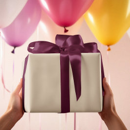 Tidsfri - Papper för Cream Tan Wrapping Presentpapper