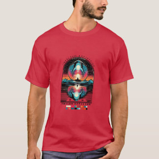 Tidsfri reflektion t shirt