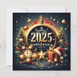 Tidsfria kurser: Weleing 2025 in Golden Splen Julkort