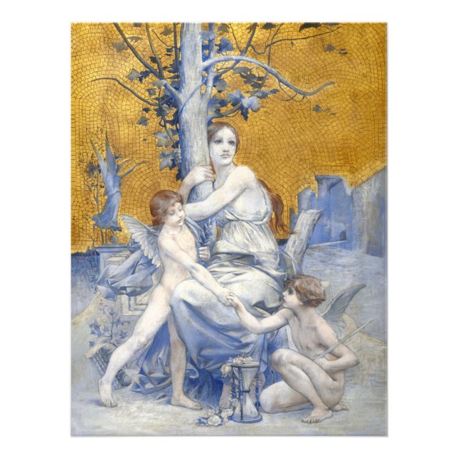 Tidsfrist (1896) från Luc-Olivier Merson Fototryck (Framsidan)