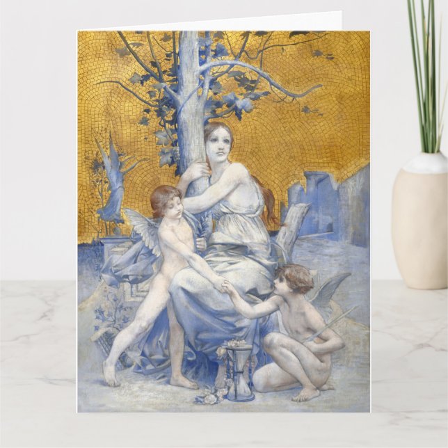 Tidsfrist (1896) från Luc-Olivier Merson Kort (Framsida)