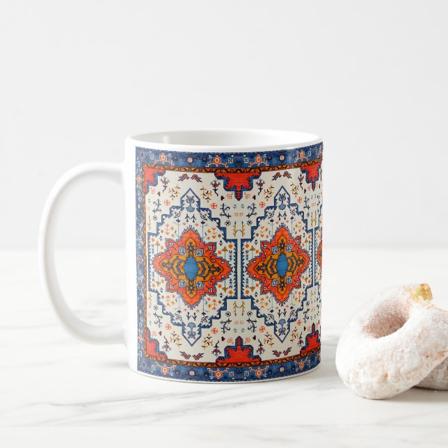 Tidsfrist: Heritage Boho Moroccan Art Kaffemugg (Med munk)
