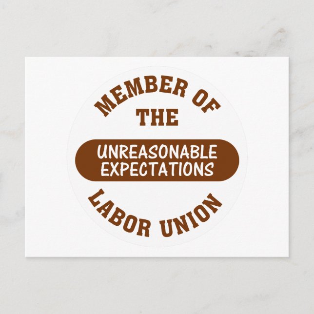 Tidsfristen för detta projekt är helt orimlig vykort (Framsida)