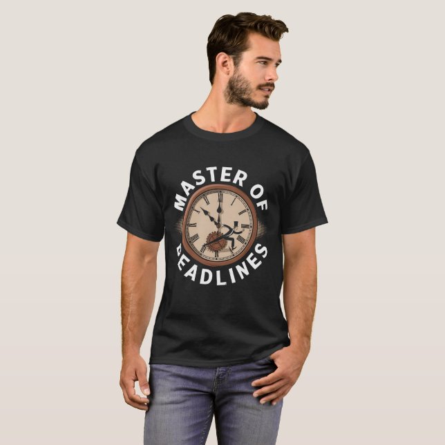 Tidsfrister T Shirt (Hel framsida)