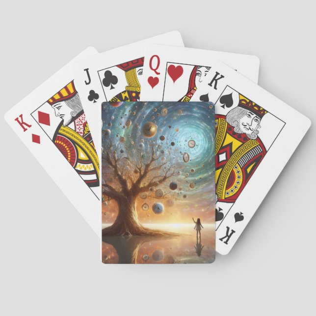 Tidshållare Grove Pappra kopp Casinokort (Baksidan)