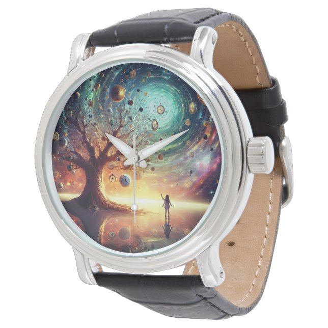 Tidshållargrova Armbandsur (Vinklad)