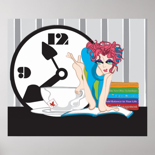 tidshantering poster (Framsidan)