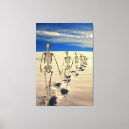 Tidsintervall Canvastryck