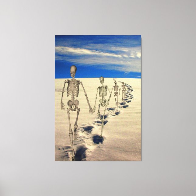 Tidsintervall Canvastryck (Framsida)