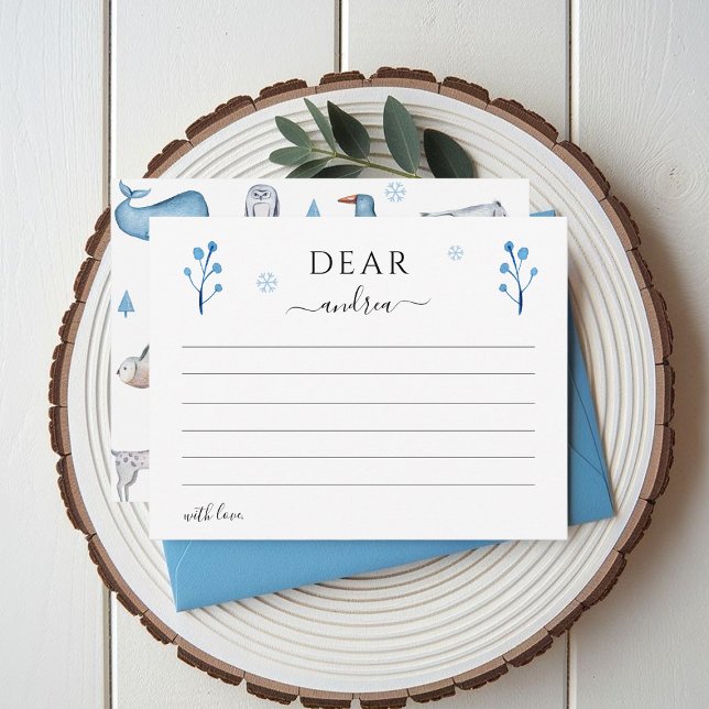 Tidskapskapsel för arktiska djur i Winter Onederla Tilläggskort (Skapare uppladdad)