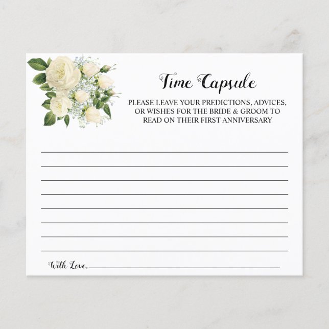 Tidskapsljud för par Möhippor Flygblad (Framsidan)