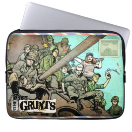 Tidskrävande vykort laptop sleeve