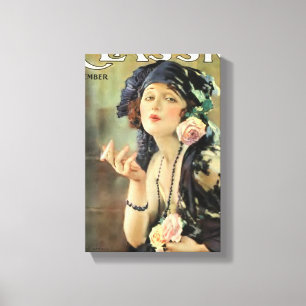 Tidskriften 1920 för den Bebe Daniels Canvastryck