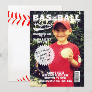 Tidskriften för MVP-All-Stjärnan baseball täcker Inbjudningar