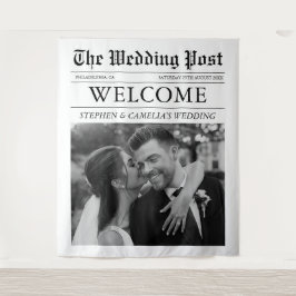 Tidskriftsredaktion Tidning Bröllopsfoto