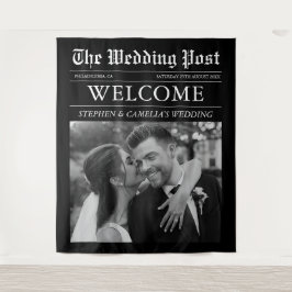 Tidskriftsredaktion Tidning Bröllopsfoto