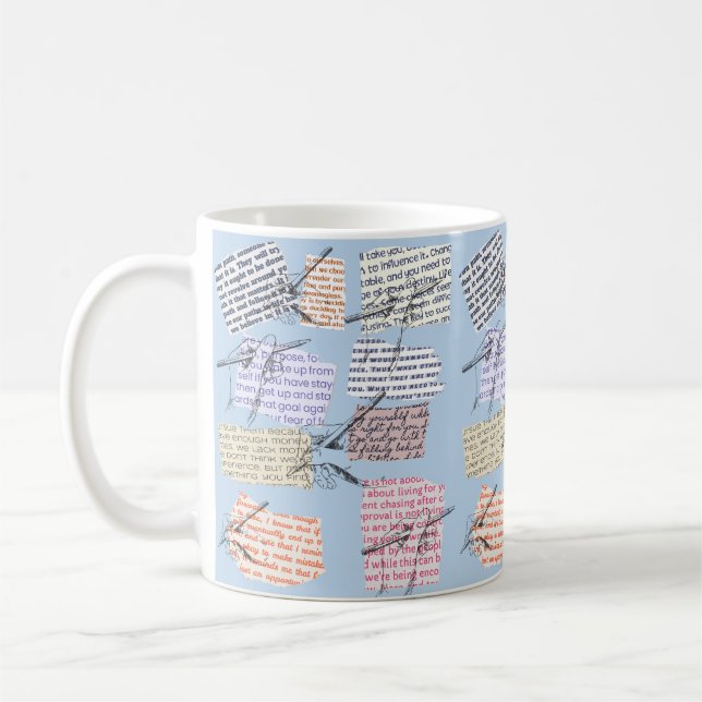 TIDSKRIFTSSTIL KAFFEMUGG (Vänster)