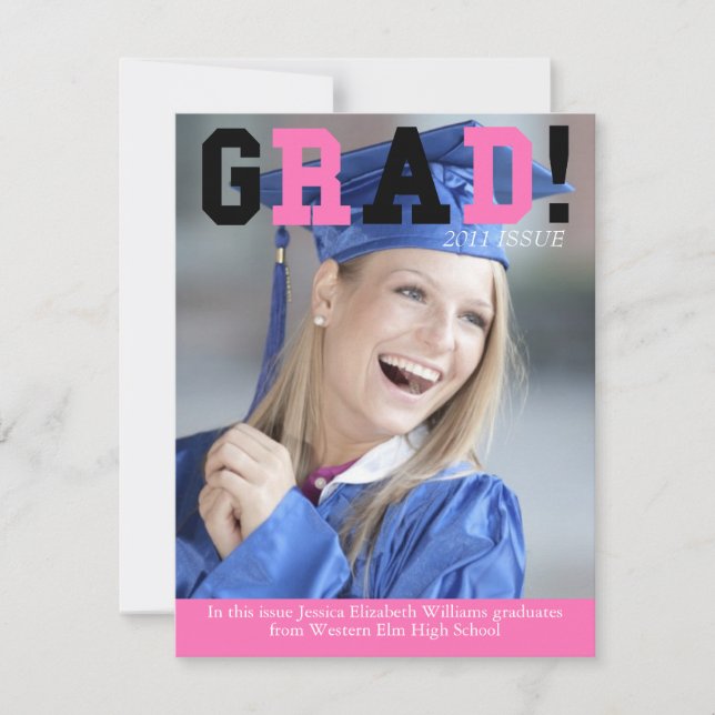 Tidskriftstil Inbjudningar (Framsida)