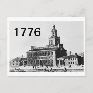 Tidslinje 1776 vykort