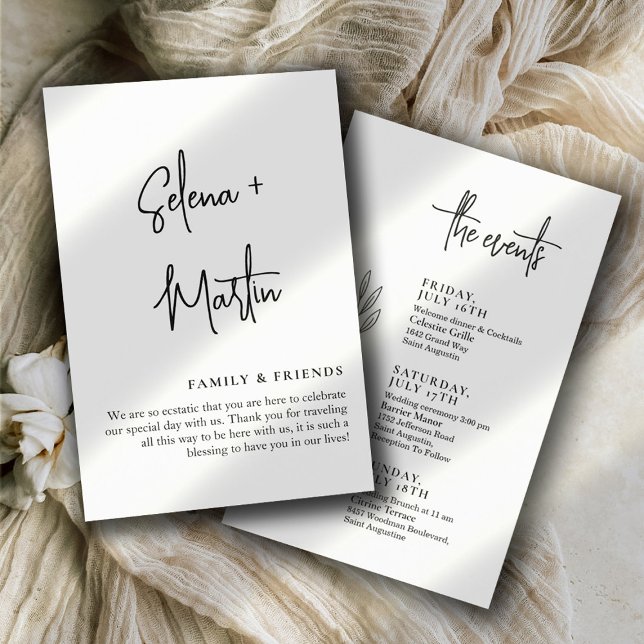 Tidslinje för minimal Bröllop-händelse för skriptt (Skapare uppladdad)