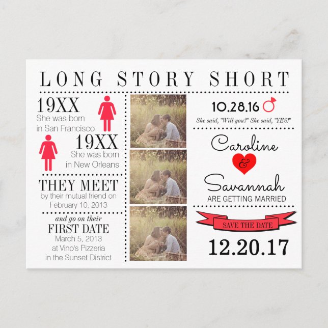 Tidslinje Spara datum efter kort (Framsida)