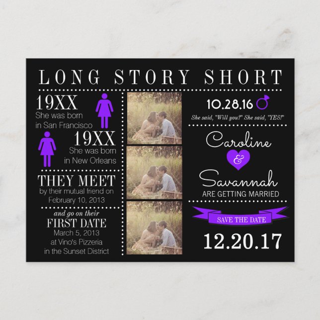 Tidslinje Spara datum efter kort (Framsida)