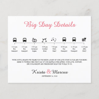 Tidslinjeprogram för ikonen Bröllop