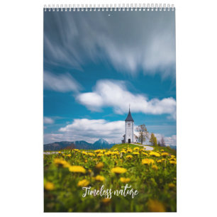 Tidslös bildkalender för naturlandskap kalender
