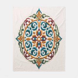 Tidslös broderiy #7 fleecefilt