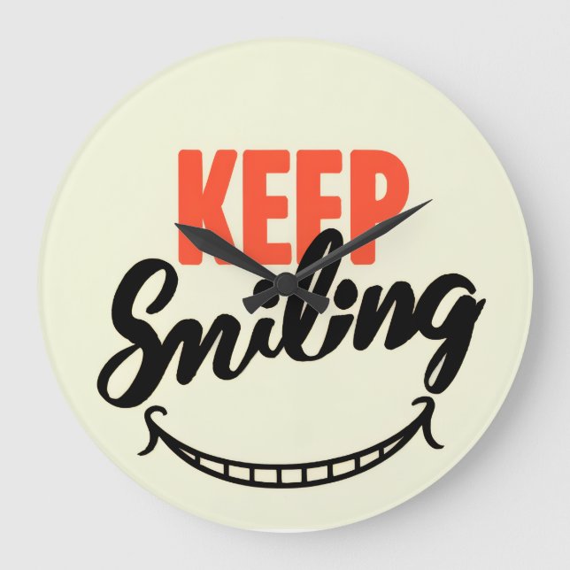 Tidslös murklocka stor klocka (Framsida)