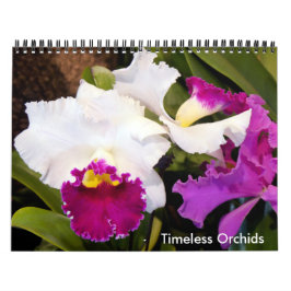 Tidslös Orchids-kalender Kalender