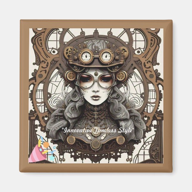 "Tidslösa trender" Magnet (Framsidan)