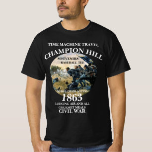 TIDSMASKIN RESOR STRIDEN VID CHAMPION HILL T SHIRT