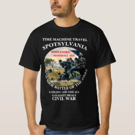 TIDSMASKIN RESOR STRIDEN VID SPOTSYLVANIA T SHIRT