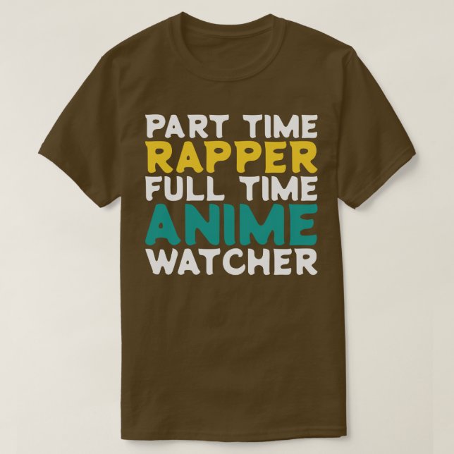 Tidsövervakare för deltidsrapportör, Fullt T Shirt (Design framsida)