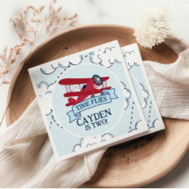 Tidsplan Flygplanets födelsedag Pappersservett