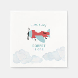 Tidsplan Flygplanets födelsedag Pappersservett