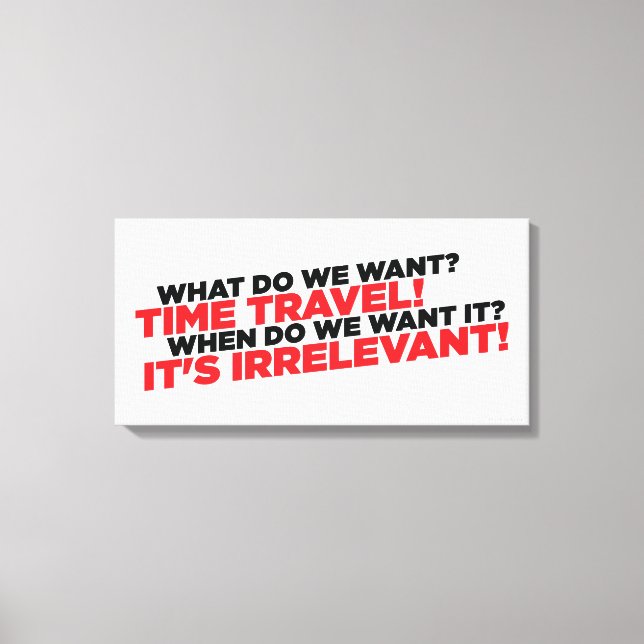 Tidsresa Canvastryck (Framsida)