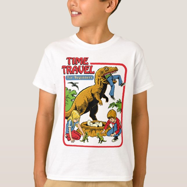Tidsresa för nybörjare t shirt (Framsida)