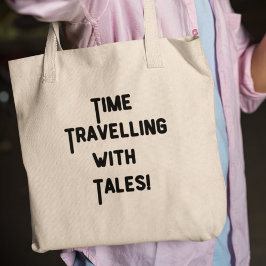 Tidsresa med Tales History Teacher Gift Tygkasse