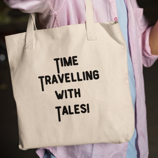 Tidsresa med Tales History Teacher Gift Tygkasse (Shop now and embark on a journey through time with every step!)