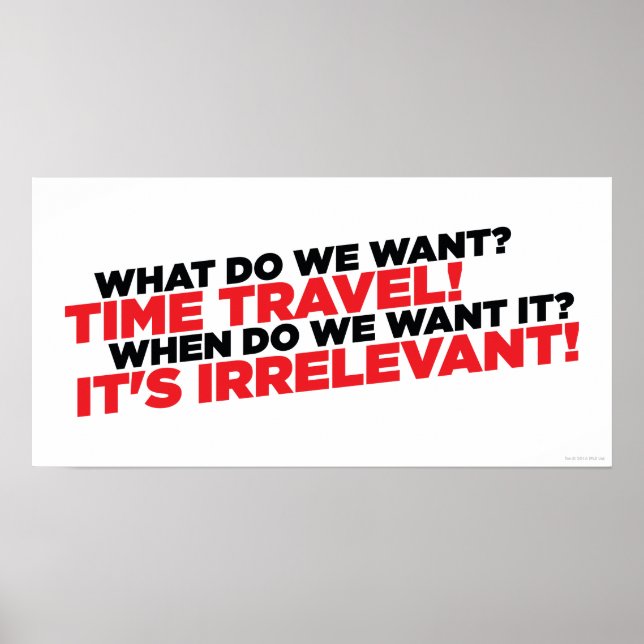 Tidsresa Poster (Framsidan)