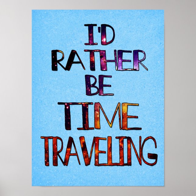 Tidsresa Poster (Framsidan)