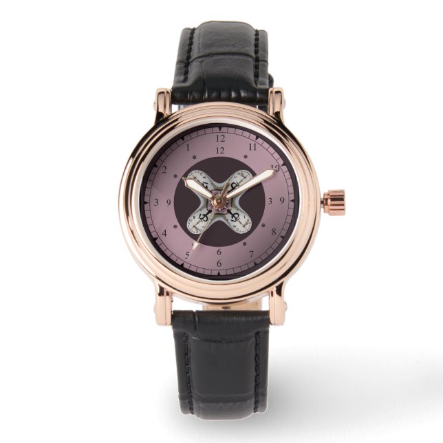 Tidsresa ~ Tidsbockning ~ Chronokinesis~ Watch Armbandsur (Framsida)