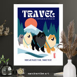 TIDSRESELAR markerar oinramade eller inramade rade Poster<br><div class="desc">2024 Sandra Miller. I KÄRLEK Art Deco stil resor affischer. Jag trodde att Chow illustration jag just avslutade visade sig så coola i en vintage stil med old school Chows. Den här kelestialrasen är verkliga tidsresenärer som inte har missat ett slag under årtiondena sedan de kom in på västern från...</div>